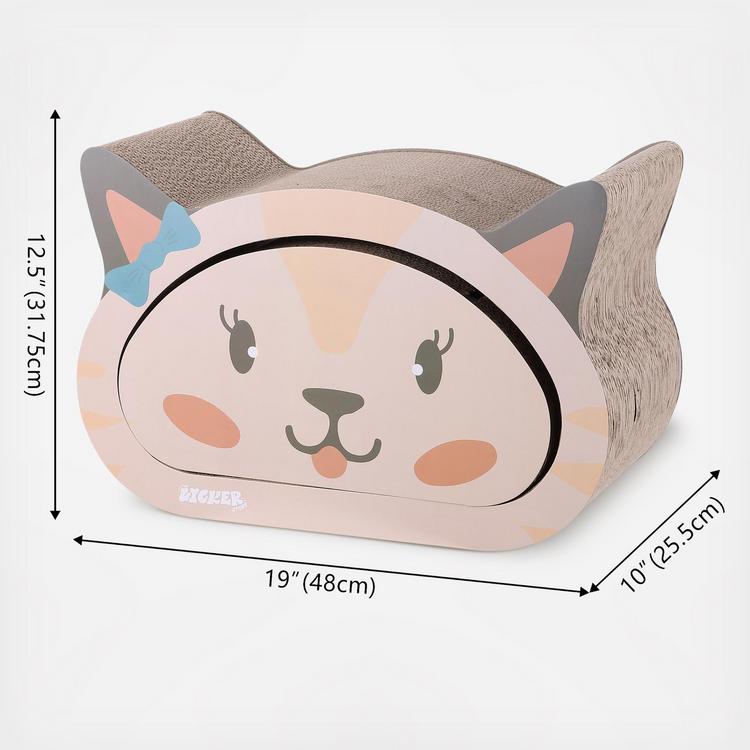 ハーマン　キャット The Licker Store, Opal Modern Happy Cat Head 2-in-1 Cat Cave