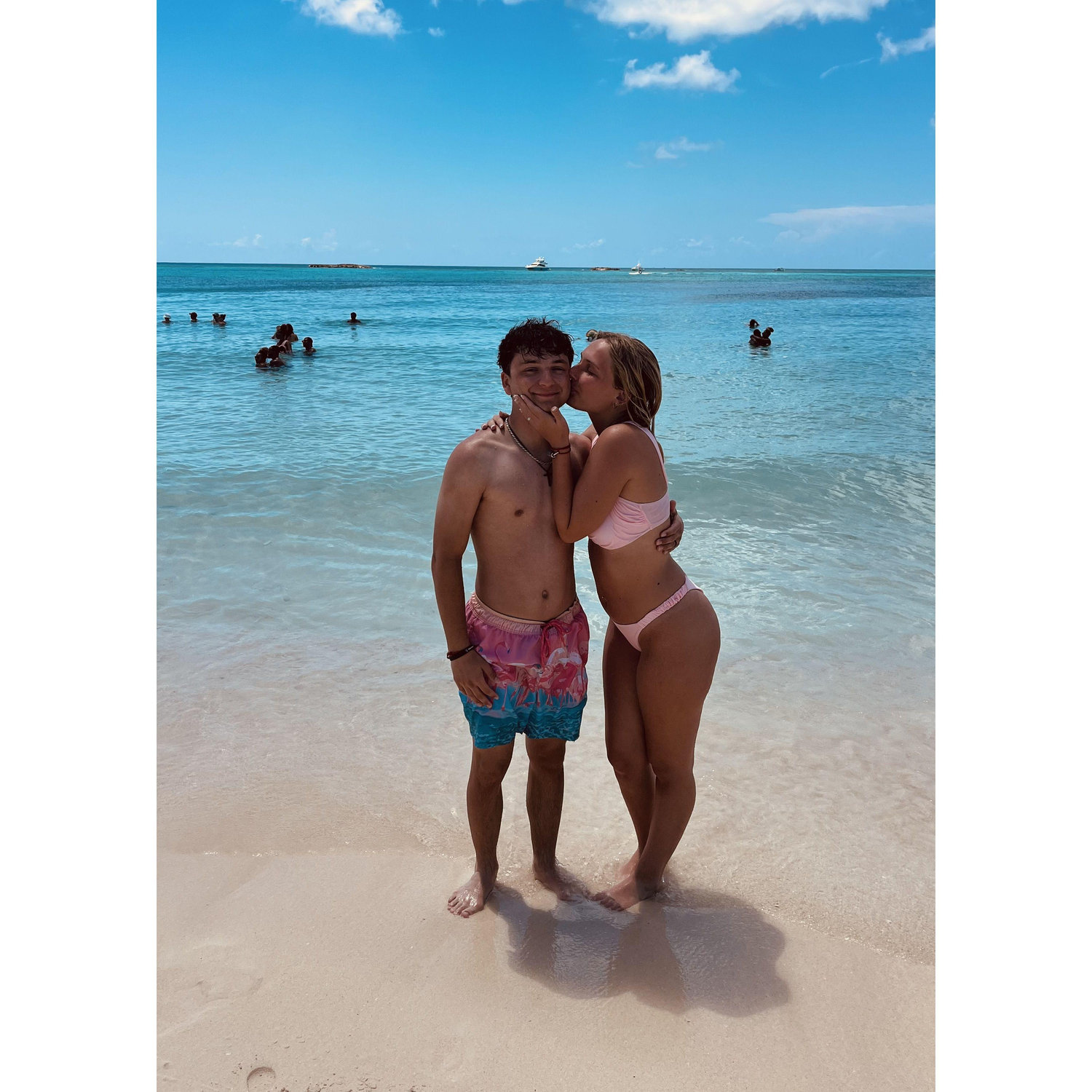 Our engagement trip to the Bahamas!