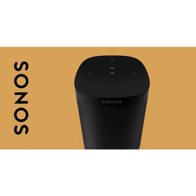 Sonos One: smart speaker with voice control built in.