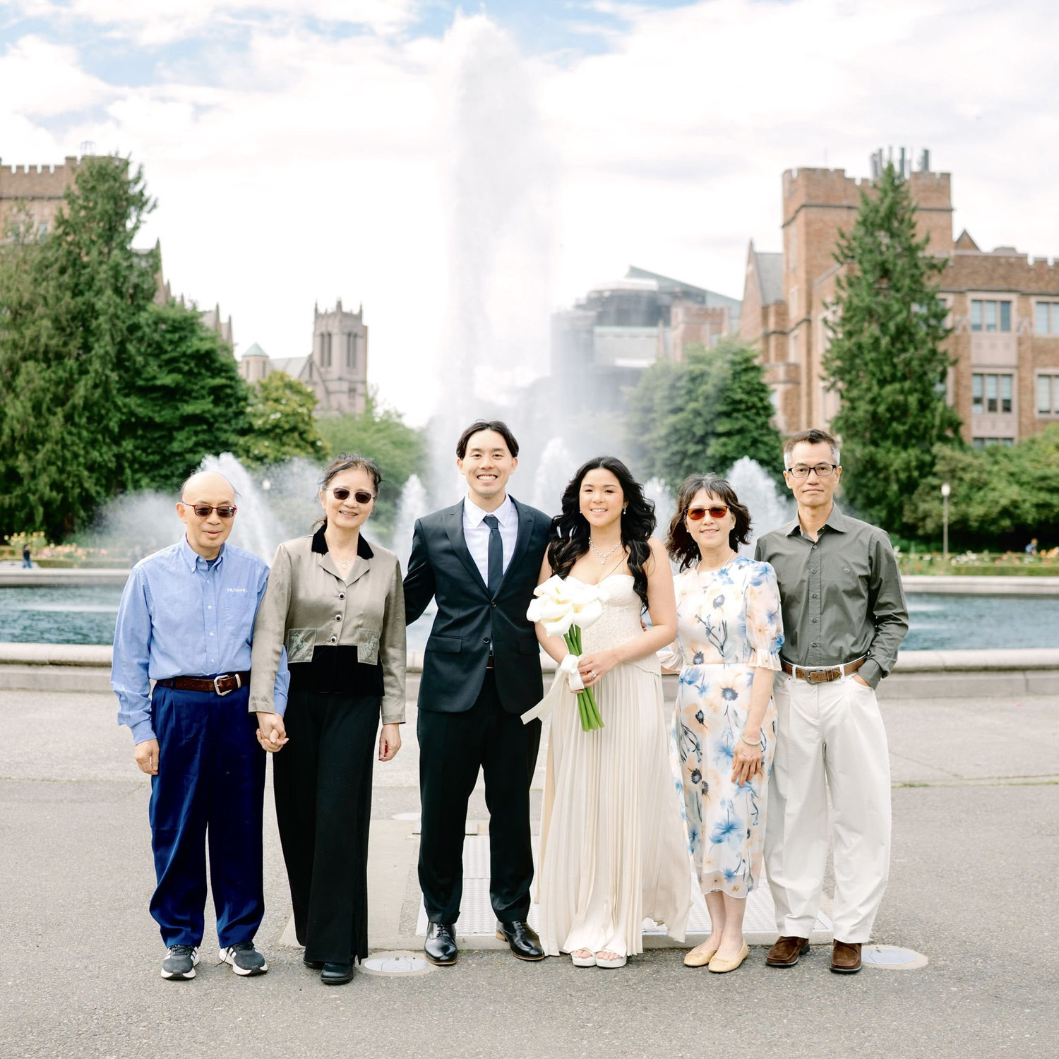 On June 5, 2026, we are officially legally married! Our parents bear witness.