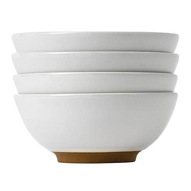 Royal Doulton Olio White Dip Dish (Set of 4), 3.1", White