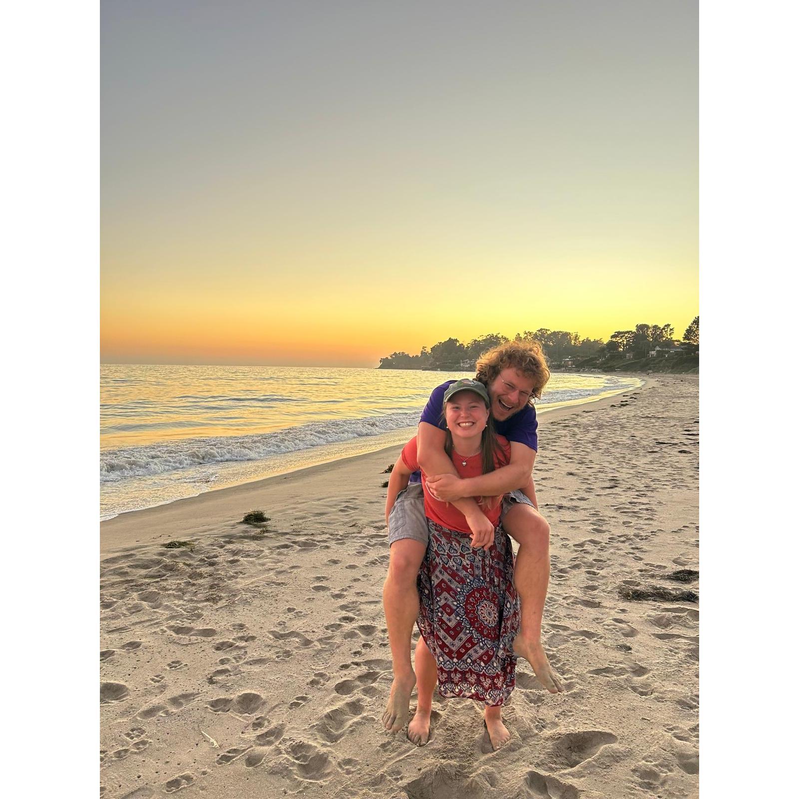 Elisha is so strong, she can carry Theo! Fall 2024