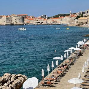 Lounging and Lunch at Villa Dubrovnik