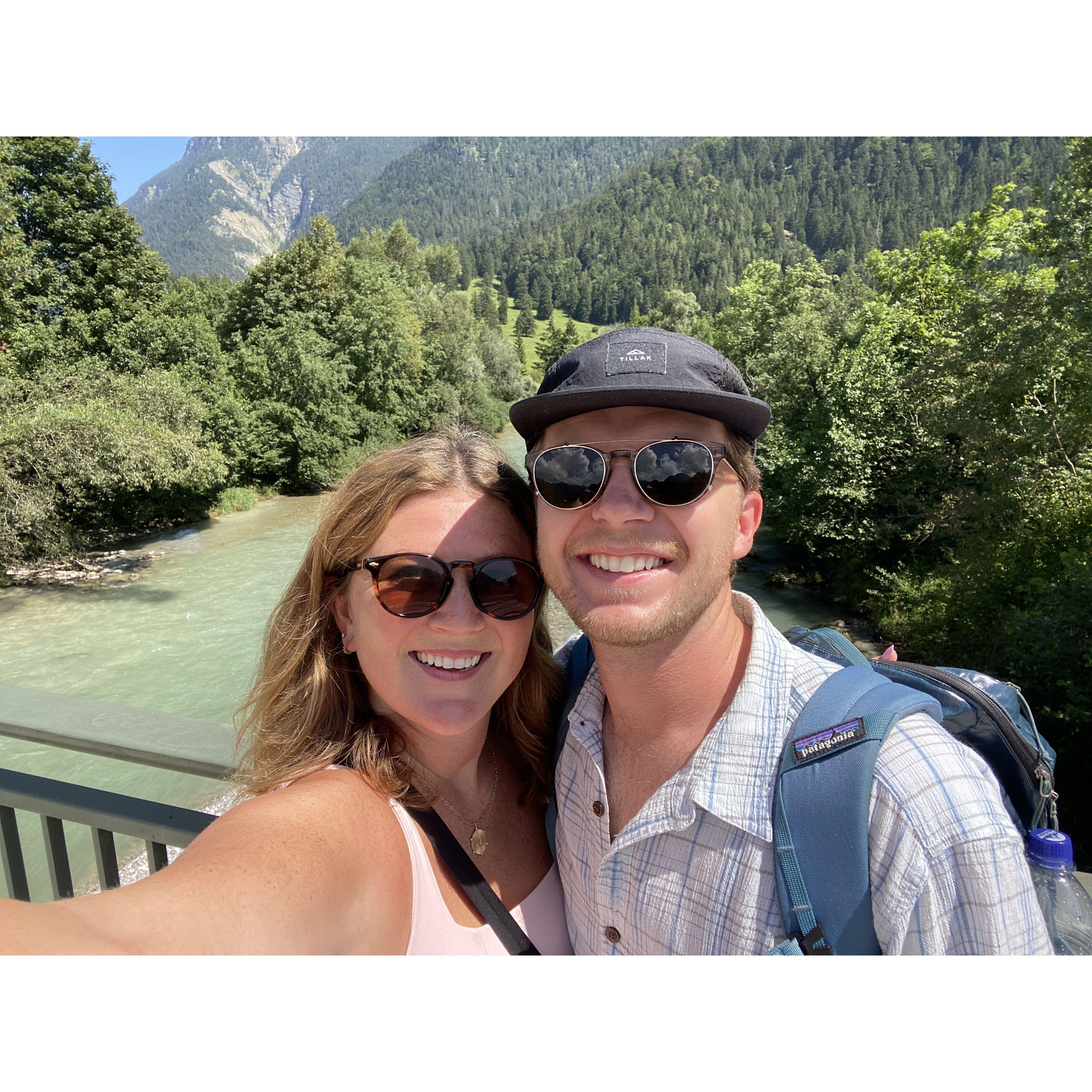 German Alps last summer