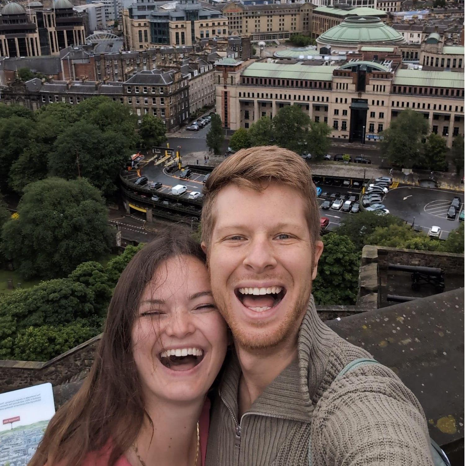 We were so excited to visit Edinburgh castle!!