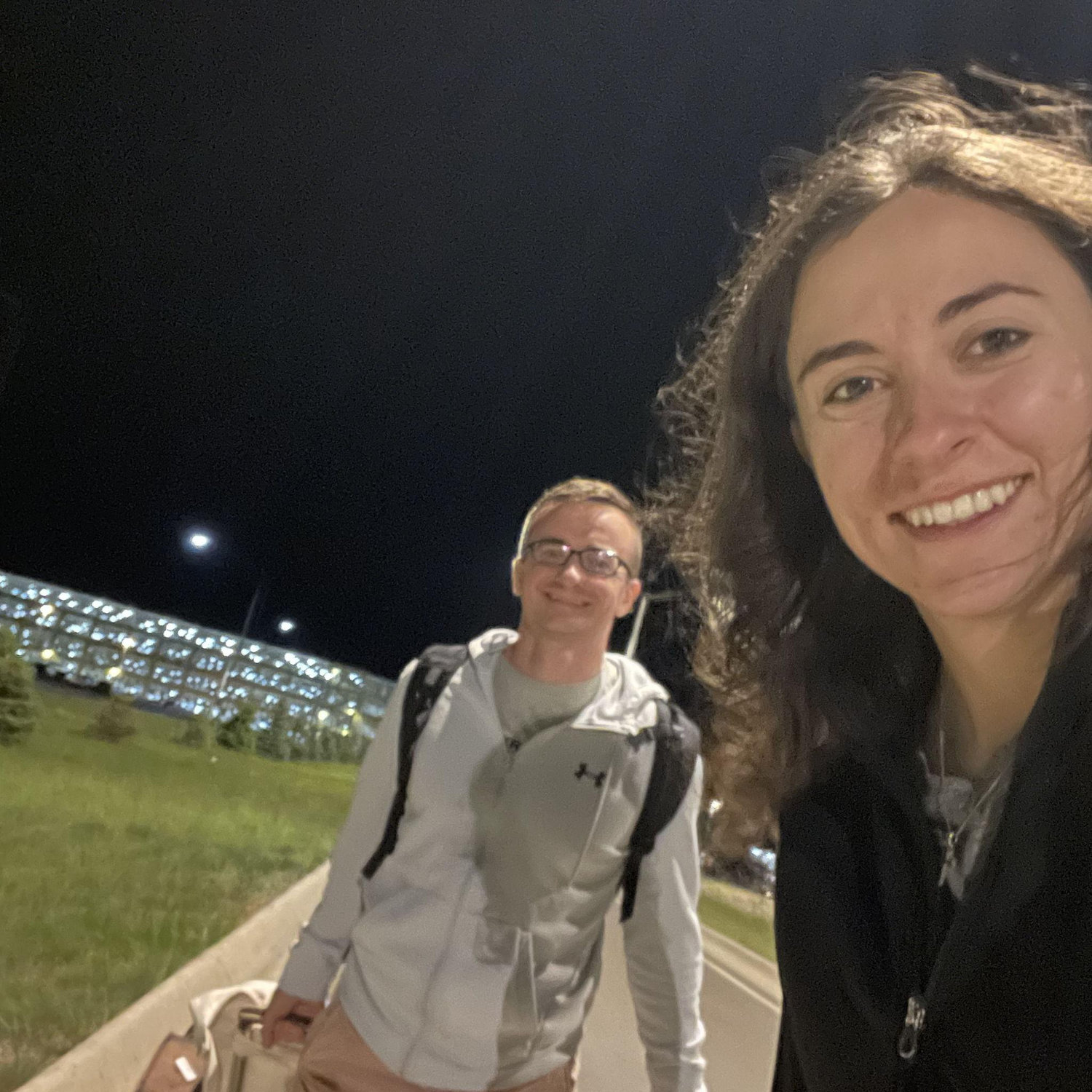 We could not get an uber to our hostel in the middle of the night in Bozeman, MT so we walked a mile or two until a cop picked us up!