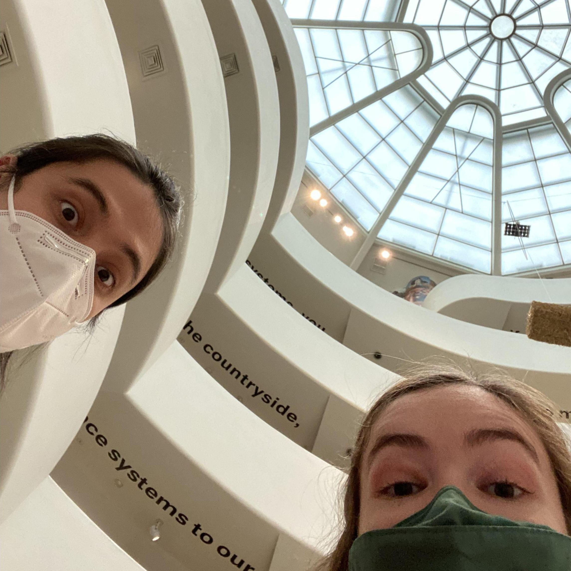 My birthday afternoon at the Guggenheim, 2021