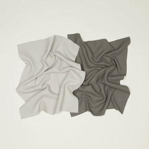 Essential Waffle Dish Towel - Light Grey/Dark Grey