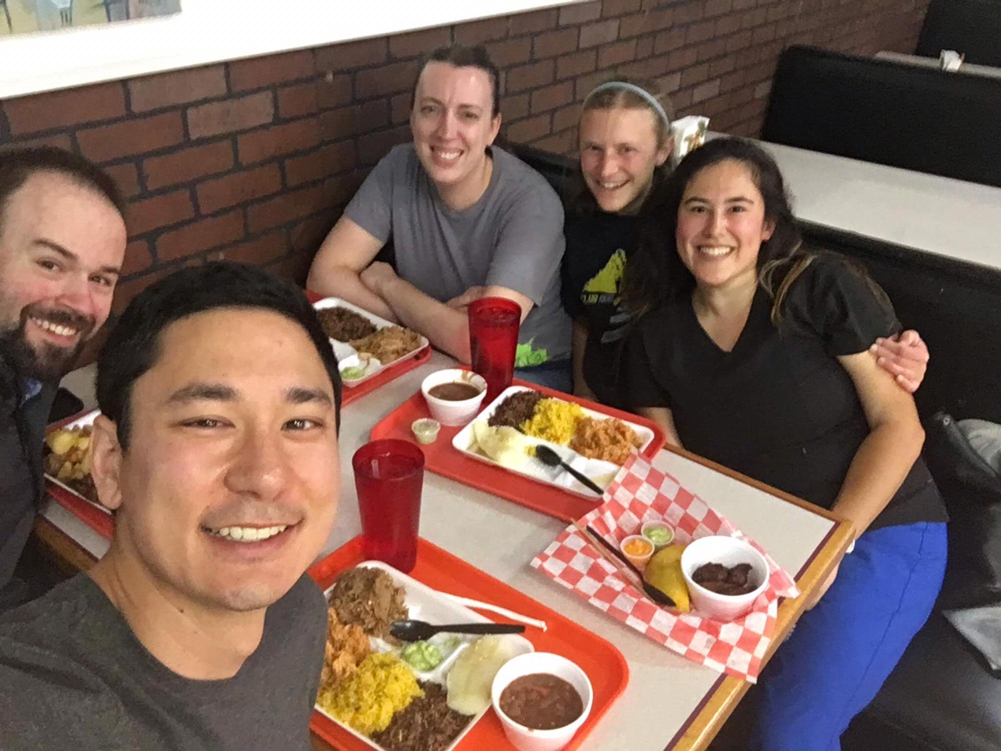 Dinner with friends, 2019