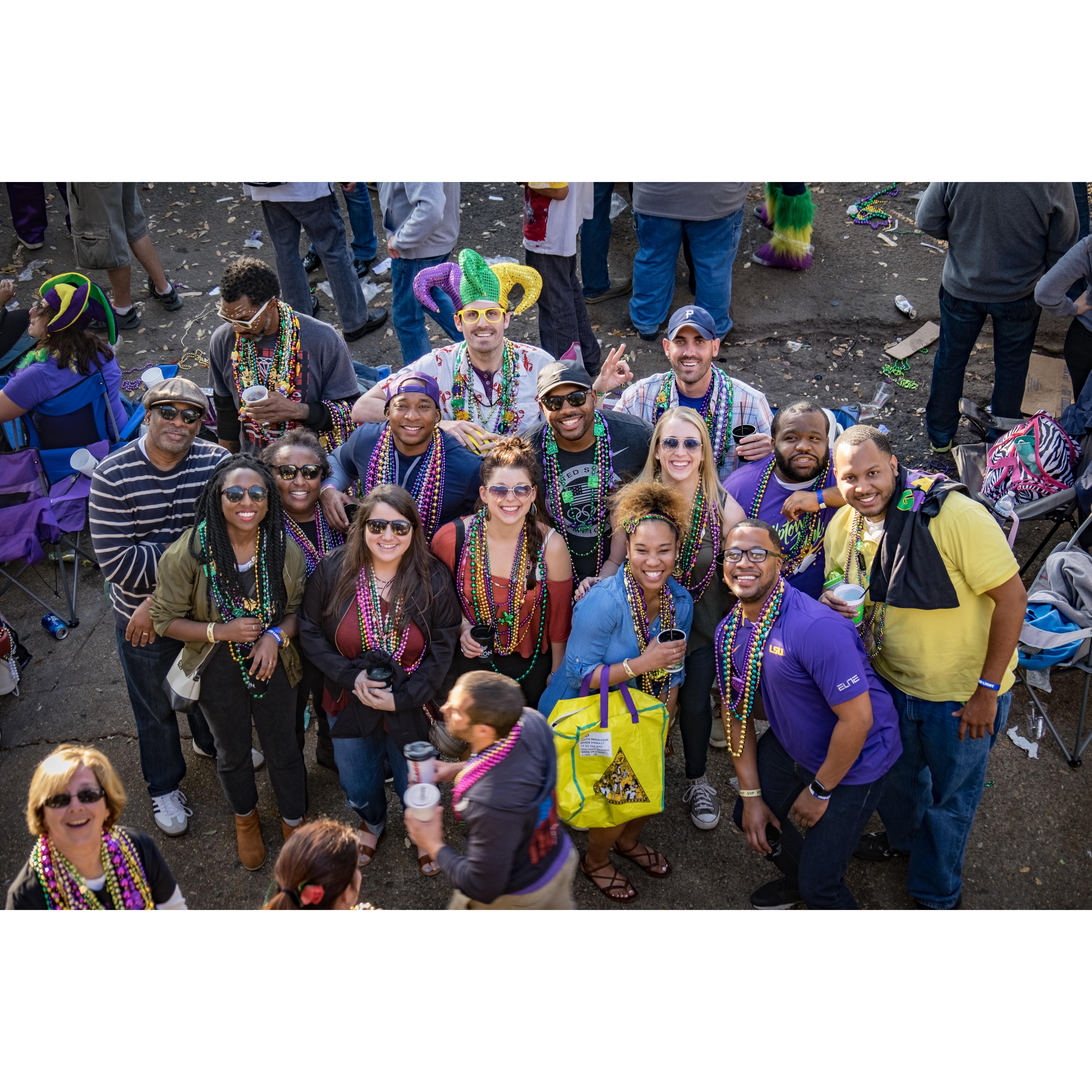 Mardi Gras 2017 set a new standard for how we celebrate! Can't wait to do it even bigger with everyone in April.