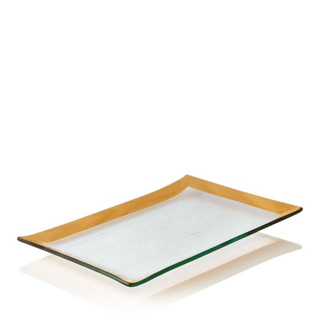 Annieglass Roman Antique Vanity Tray