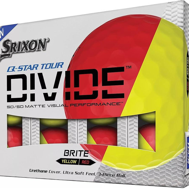 Srixon Q-Star Tour Divide Golf Balls (Prior Generation)