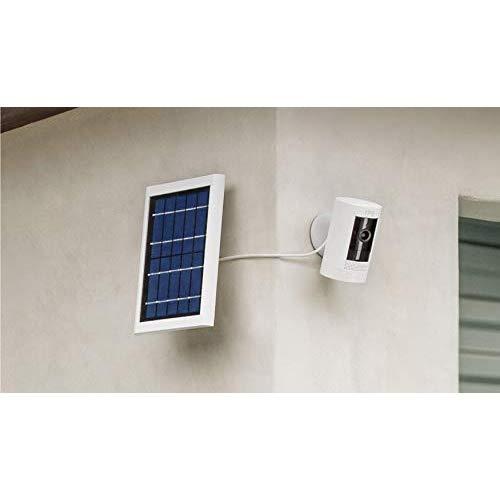 All-new Ring Stick Up Cam Solar HD security camera with two-way talk, Works with Alexa – 2-Pack
