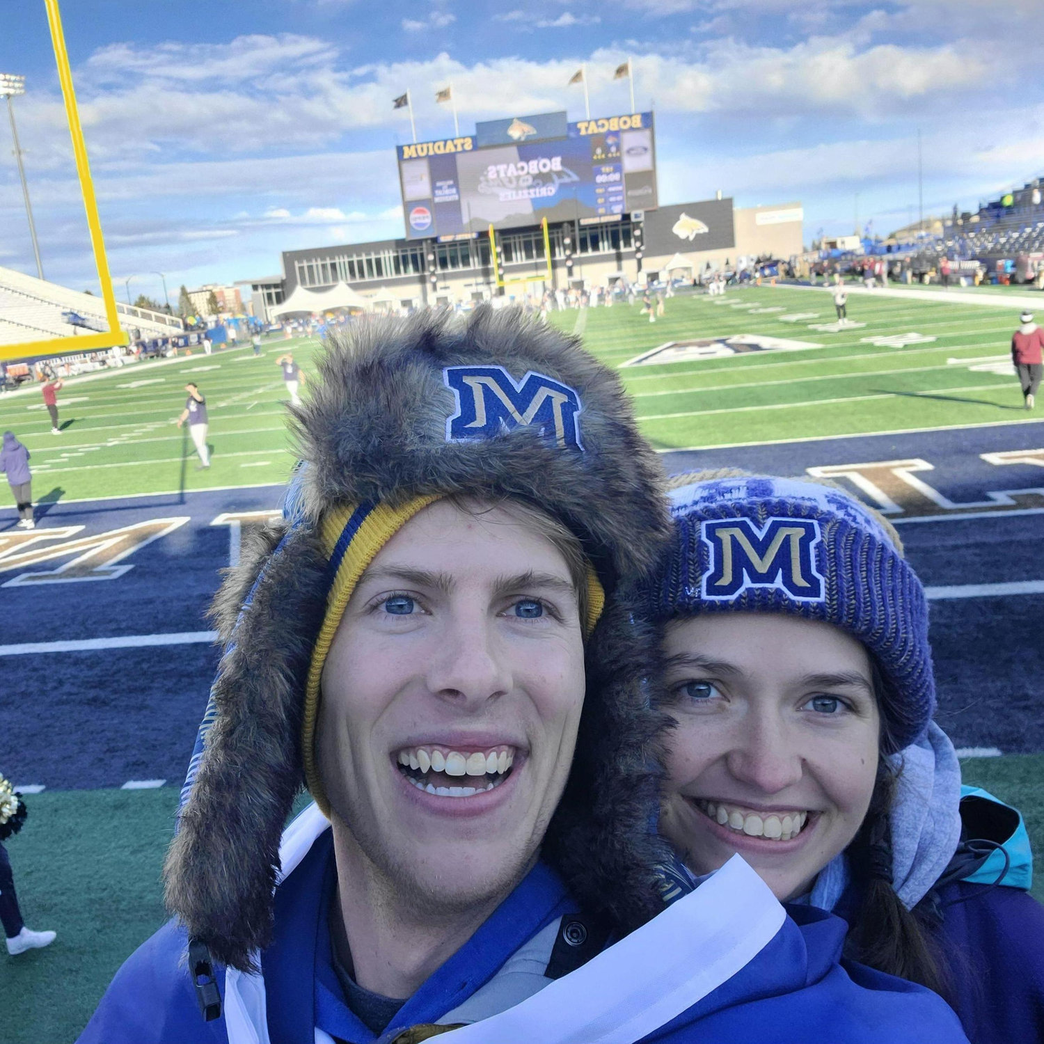 Brawl of the Wild 2024. We camped out for six hours to make sure that we had the best seats in the house! Go Cats Go!