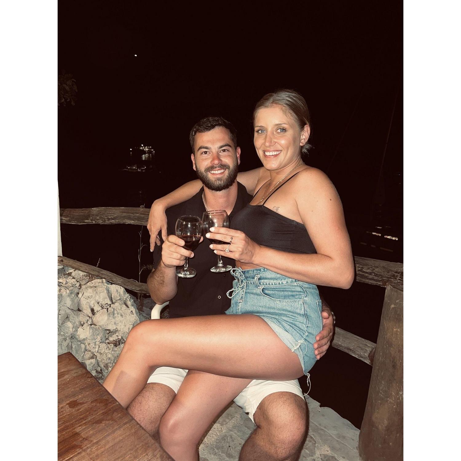 The night I said YES!