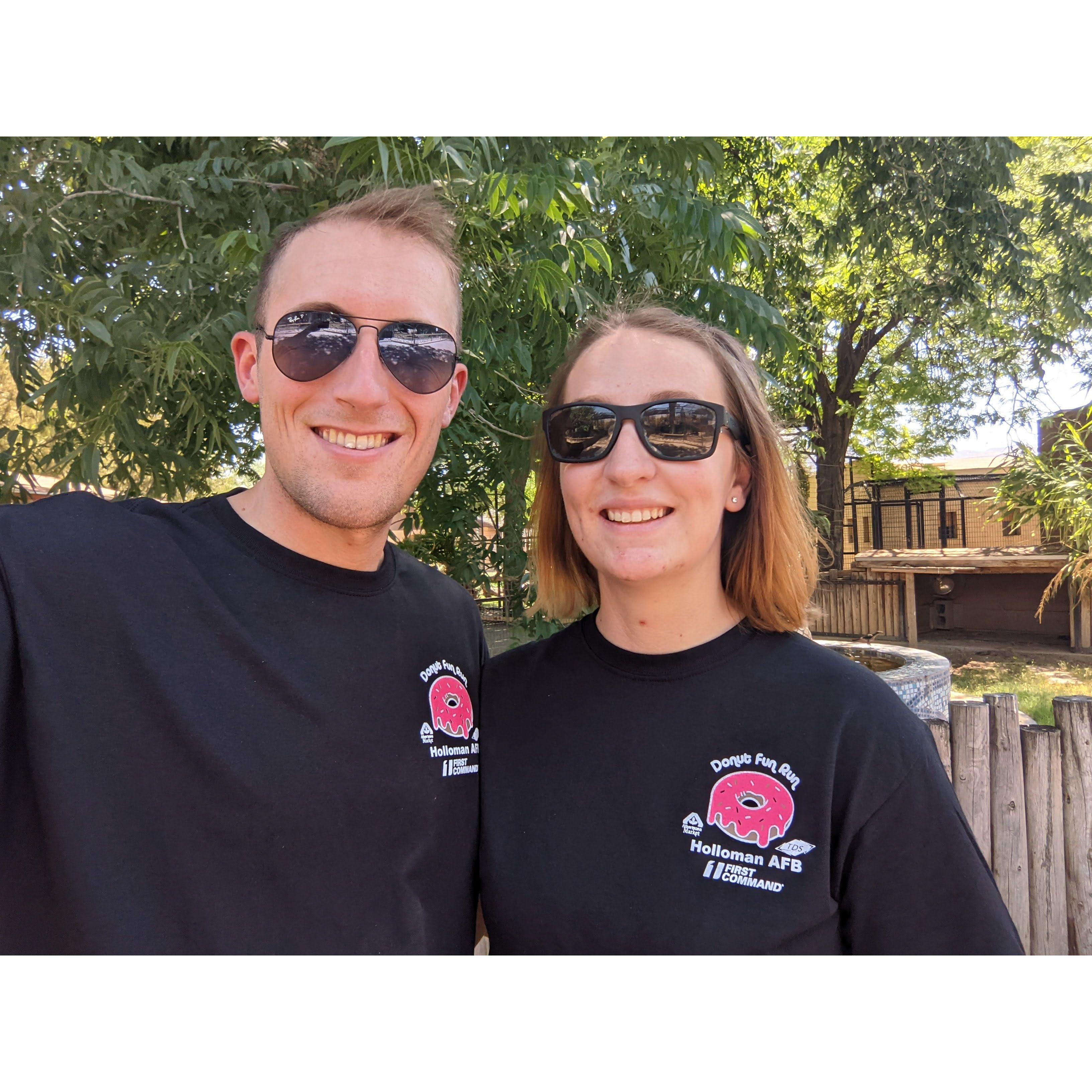 Twinsies at the zoo in Alamagordo, NM