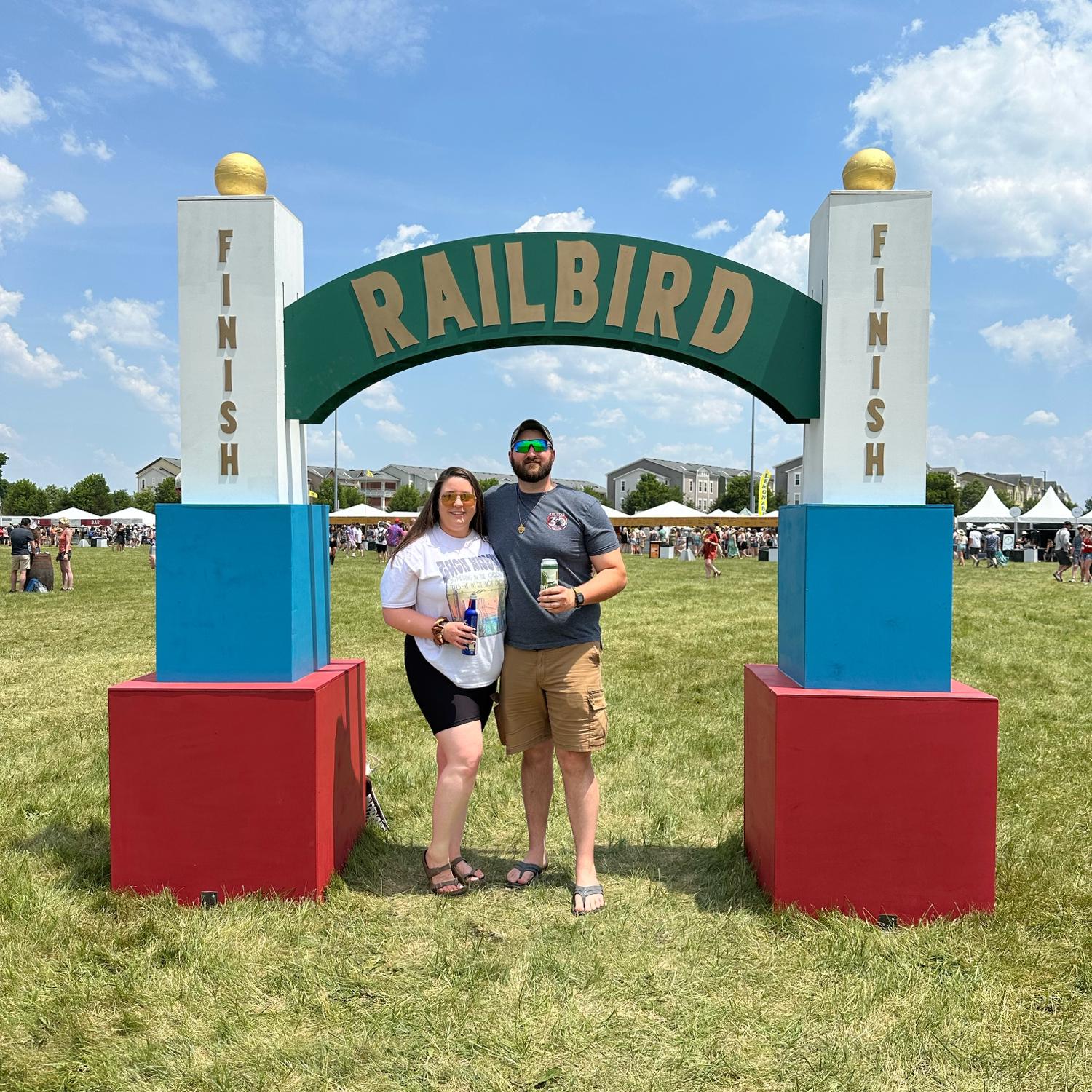 Marcella + Alex attended their first music festival together!