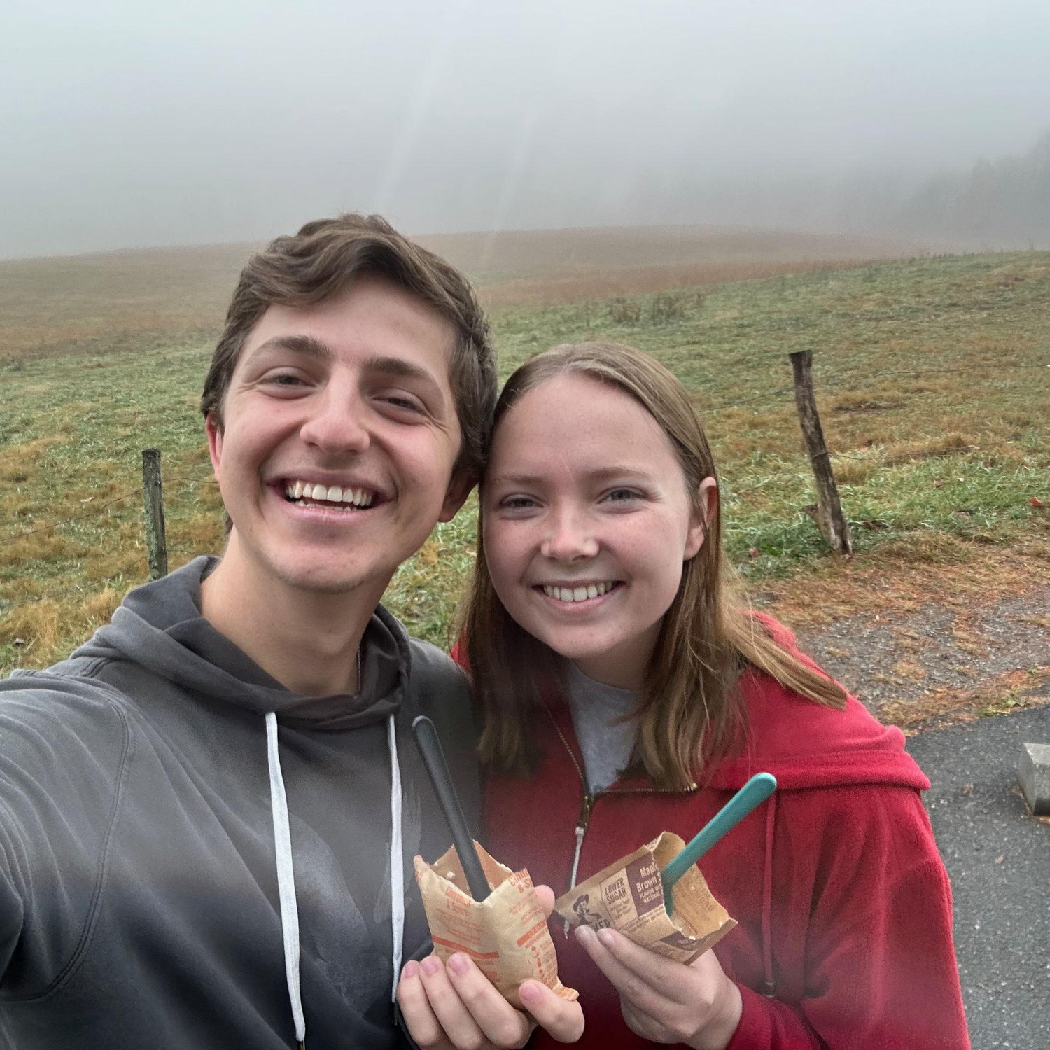 Oatmeal in Cades Cove in the Great Smoky Mountains in Tennessee
