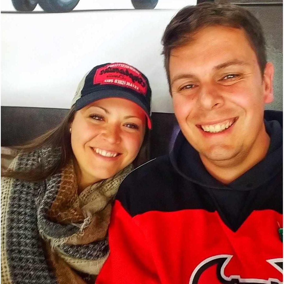 Casey's first Binghamton Devil's game.