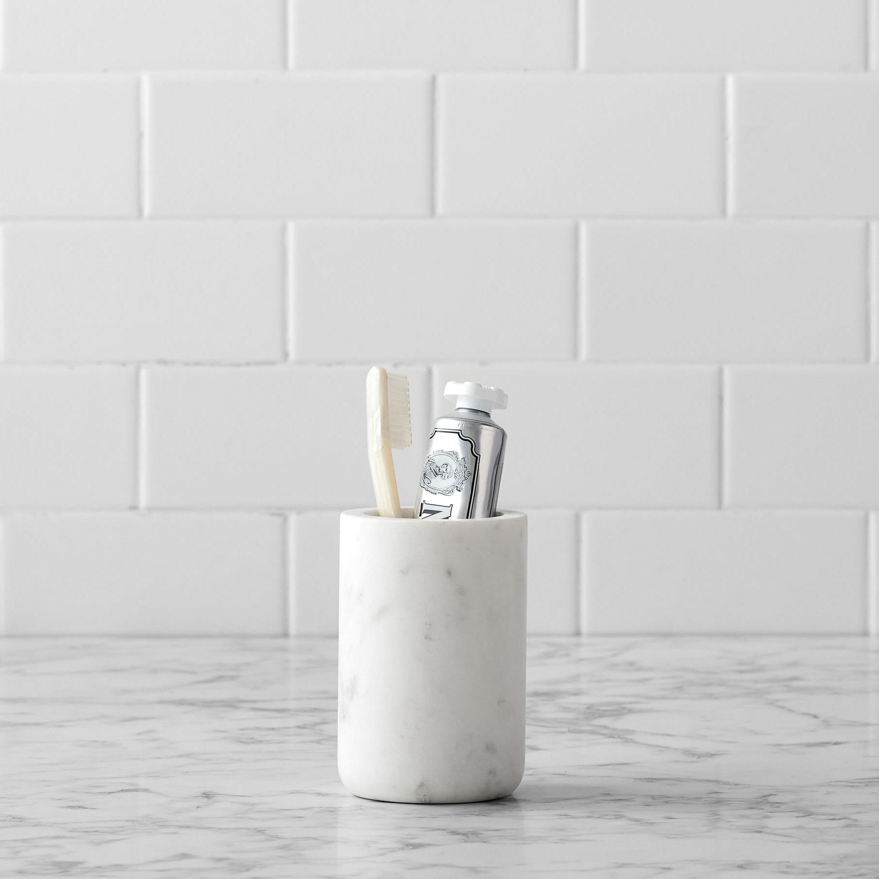 Marble Toothbrush Holder