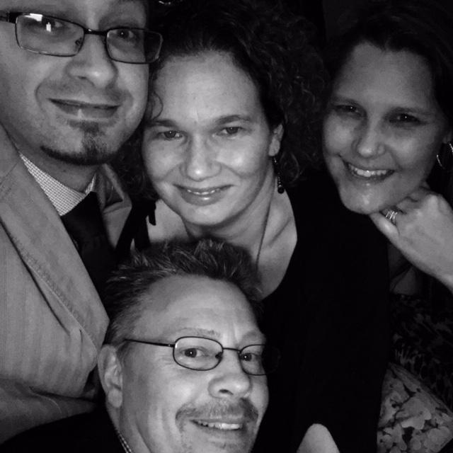 Stacey's 40th birthday-Great night out with our best friends