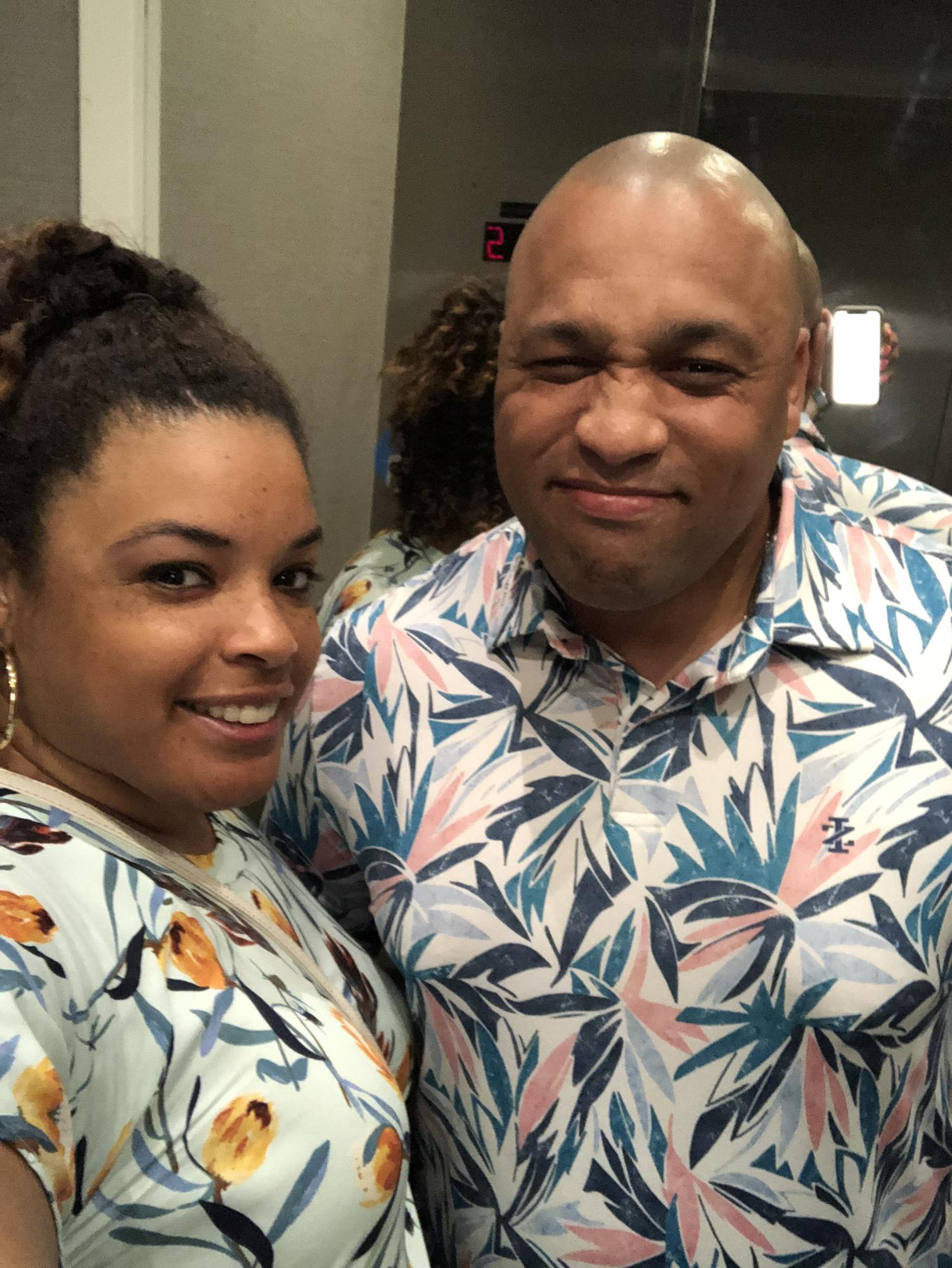 Our first vacation...Fort Lauderdale for Kristen's birthday. Raheem told Kristen he was ready to take their relationship to the next level and move to VA
