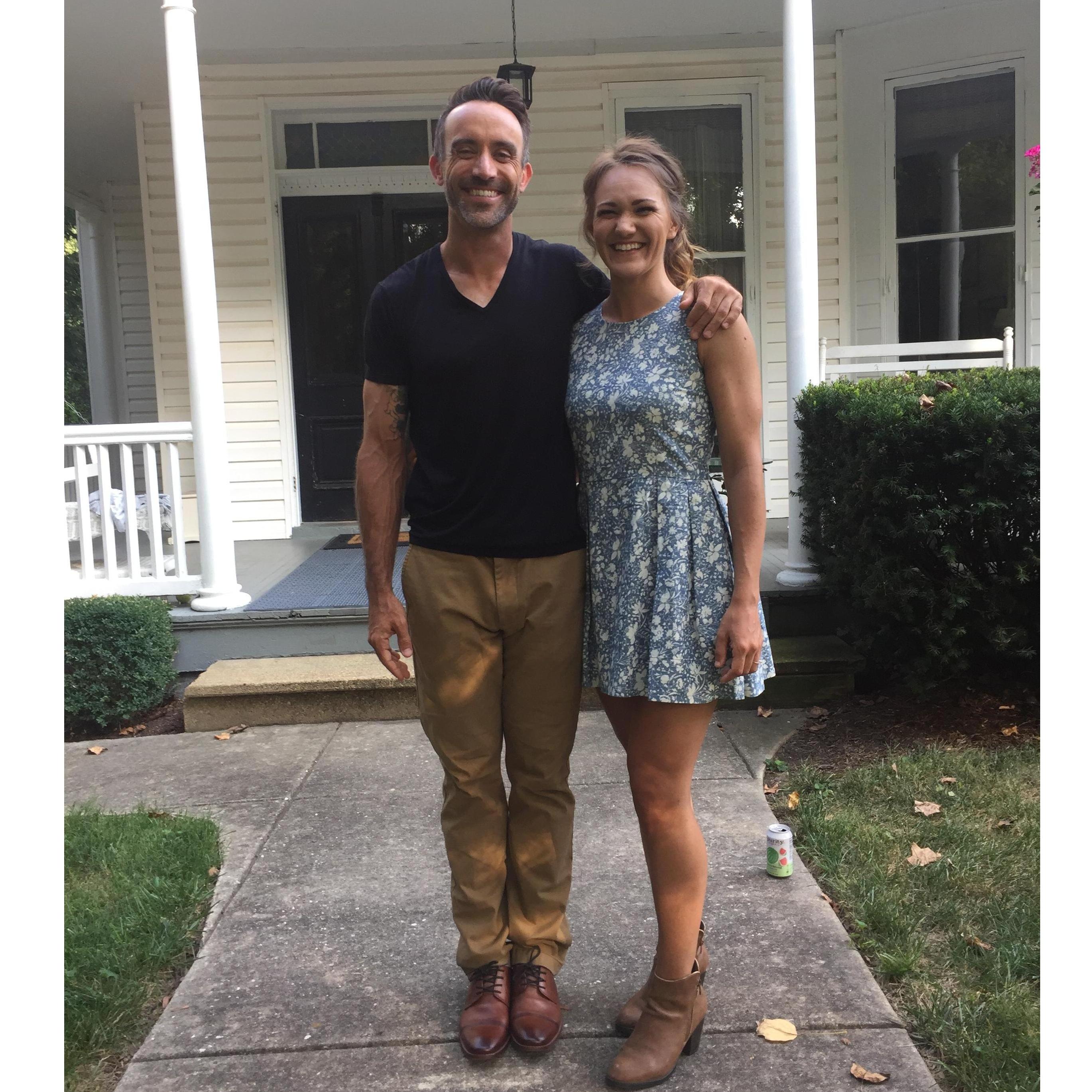 In Baltimore celebrating Anna and Josh's wedding