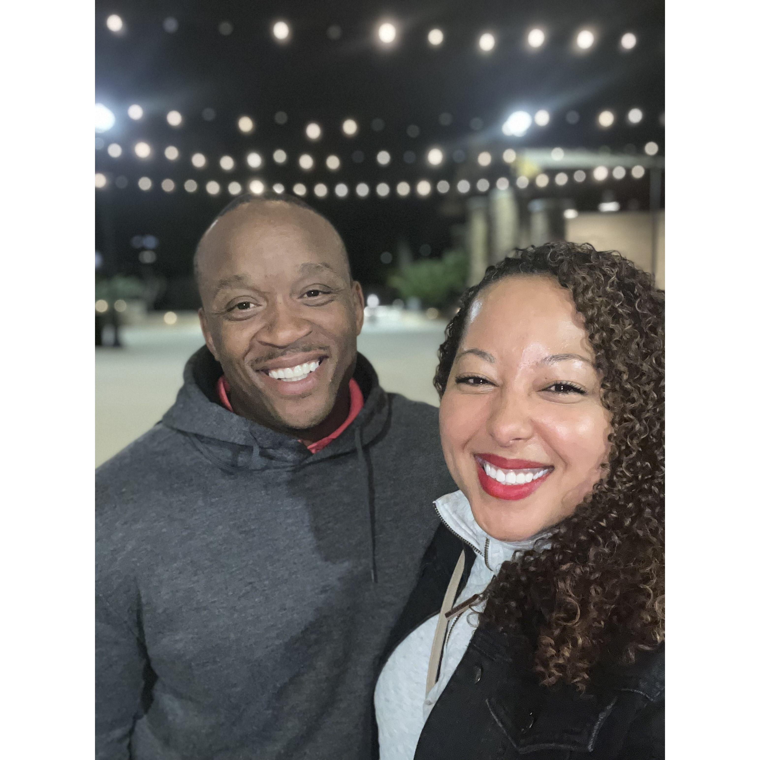 The night we realized we take very good photos together!