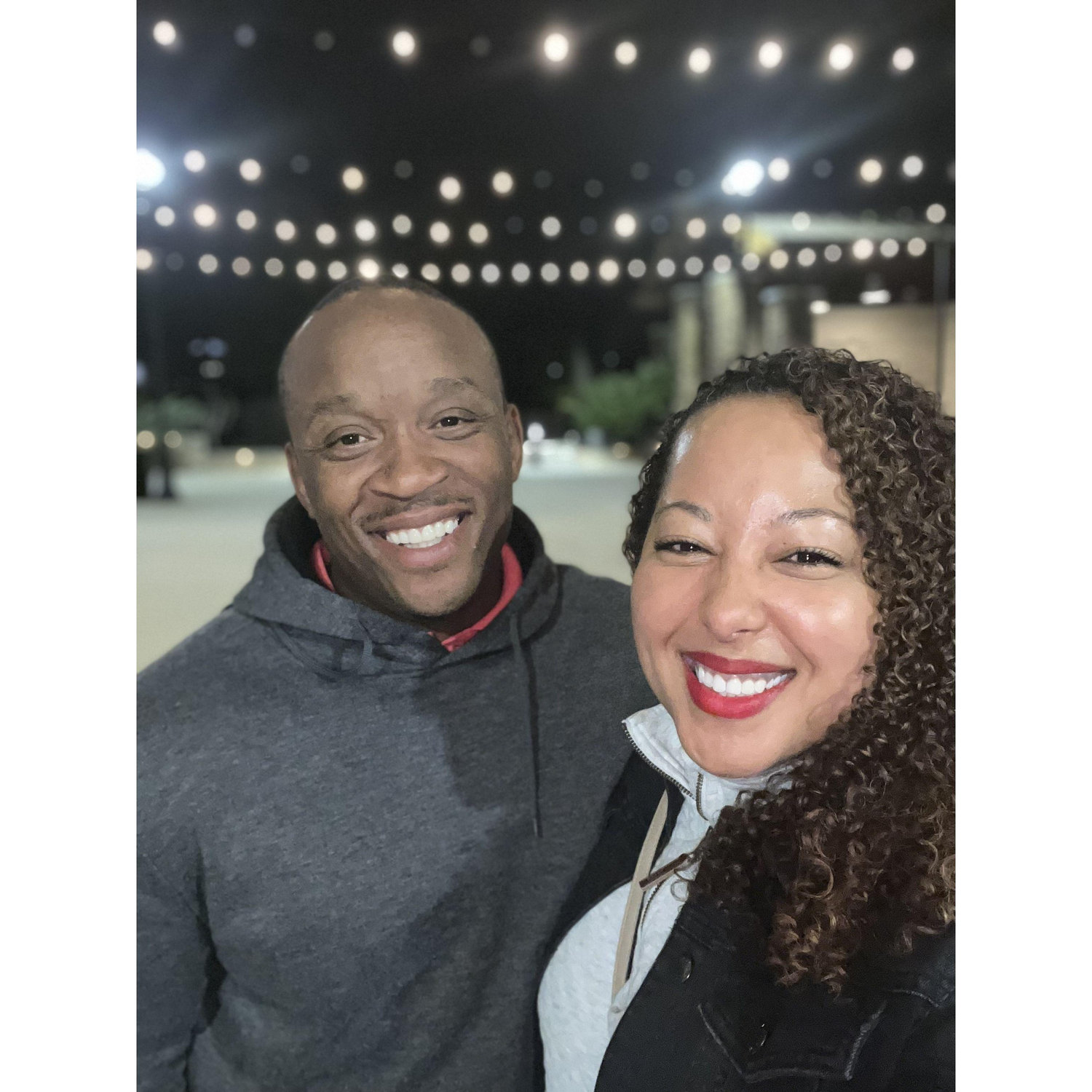 The night we realized we take very good photos together!