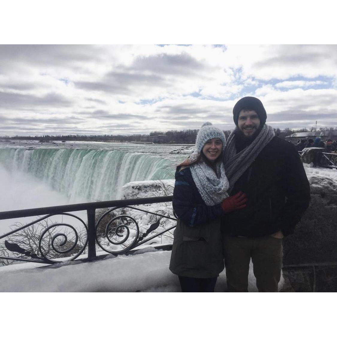 Our trip to Niagara Falls in 2019.