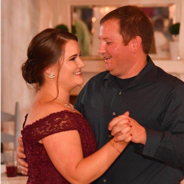 For the time she actually convinced him to join her on the dance floor!