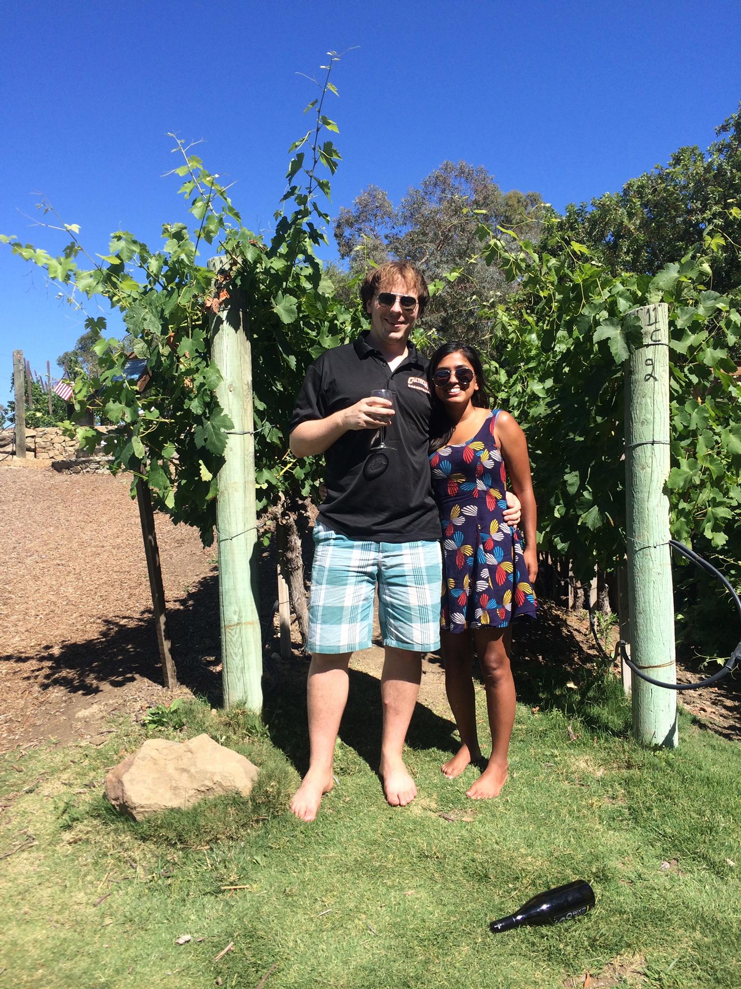 First time Wine Tasting at Malibu County Wines