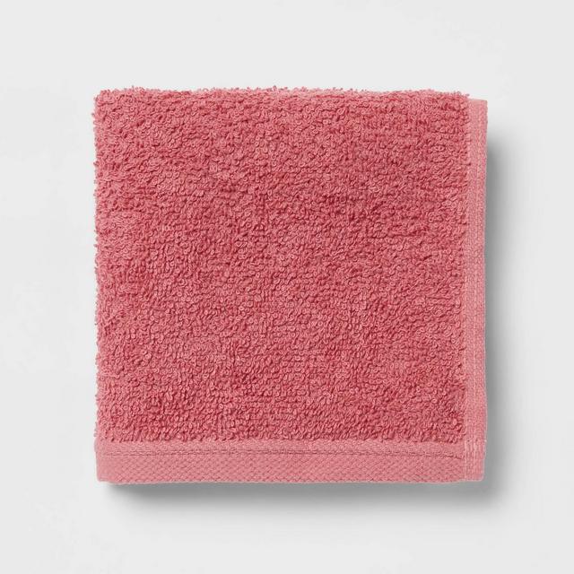 Everyday Washcloth Pink - Room Essentials™
