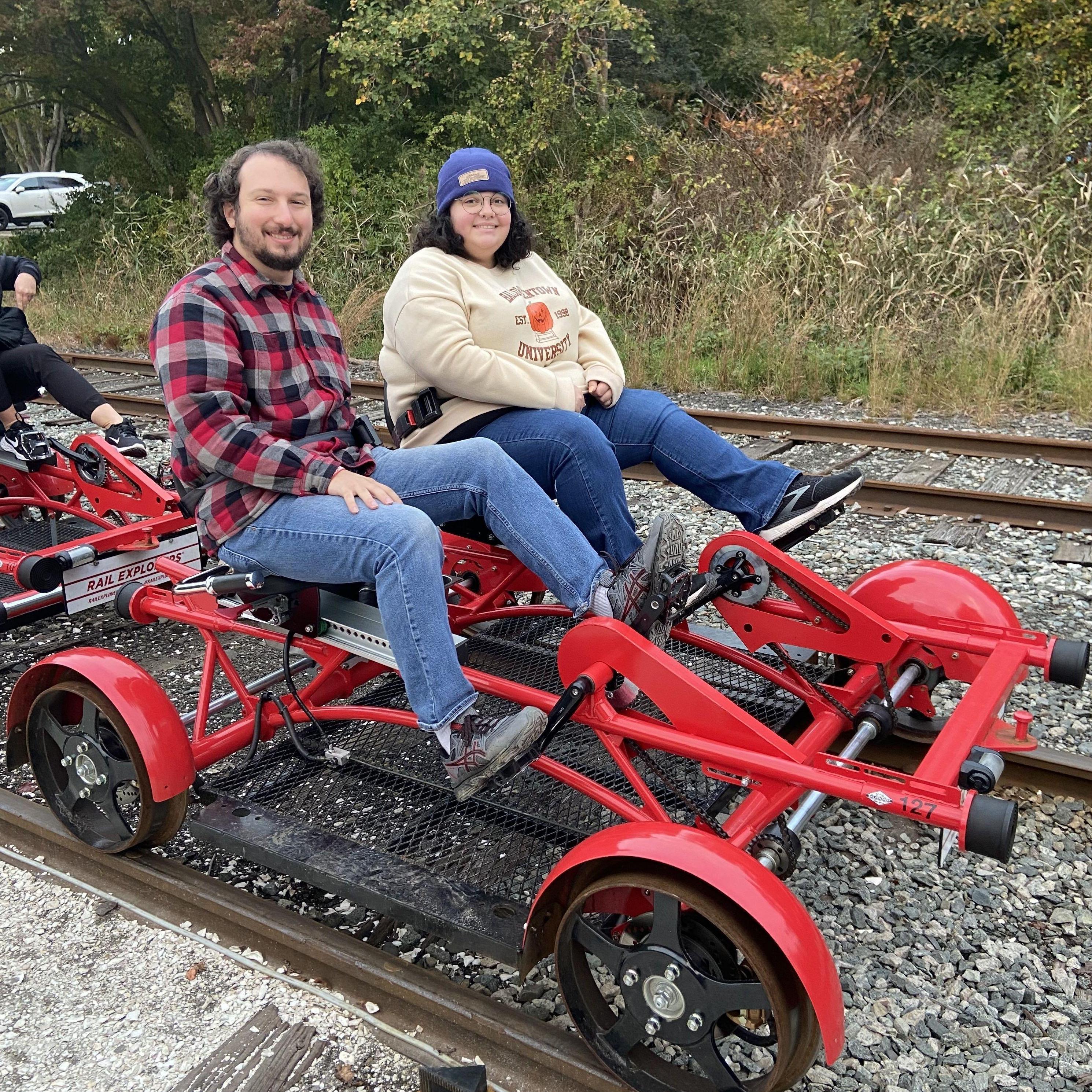 Railbiking in Newport!