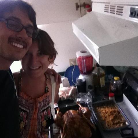 Our first Thanksgiving and only at home turkey so far