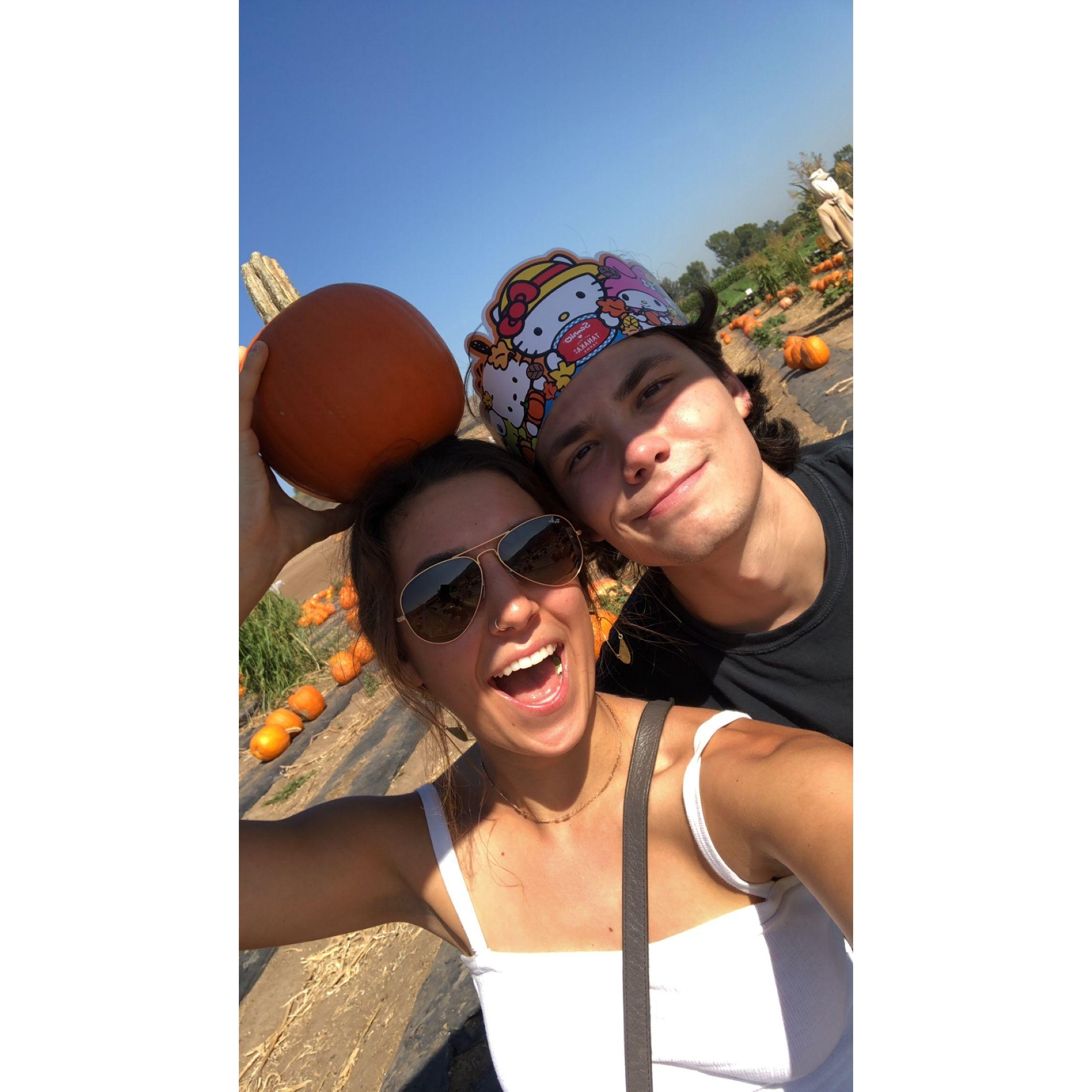 One of our first dates :) | Fall 2018