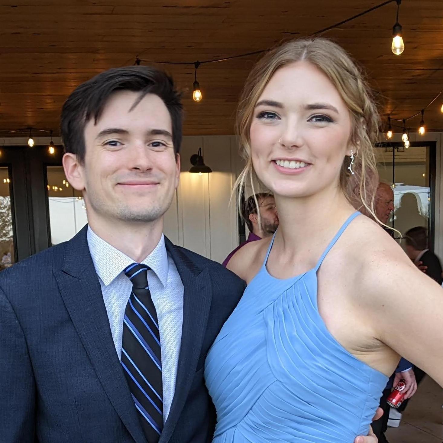 April 2022 - The first of many of our friend's weddings (this was Kara's wedding)!