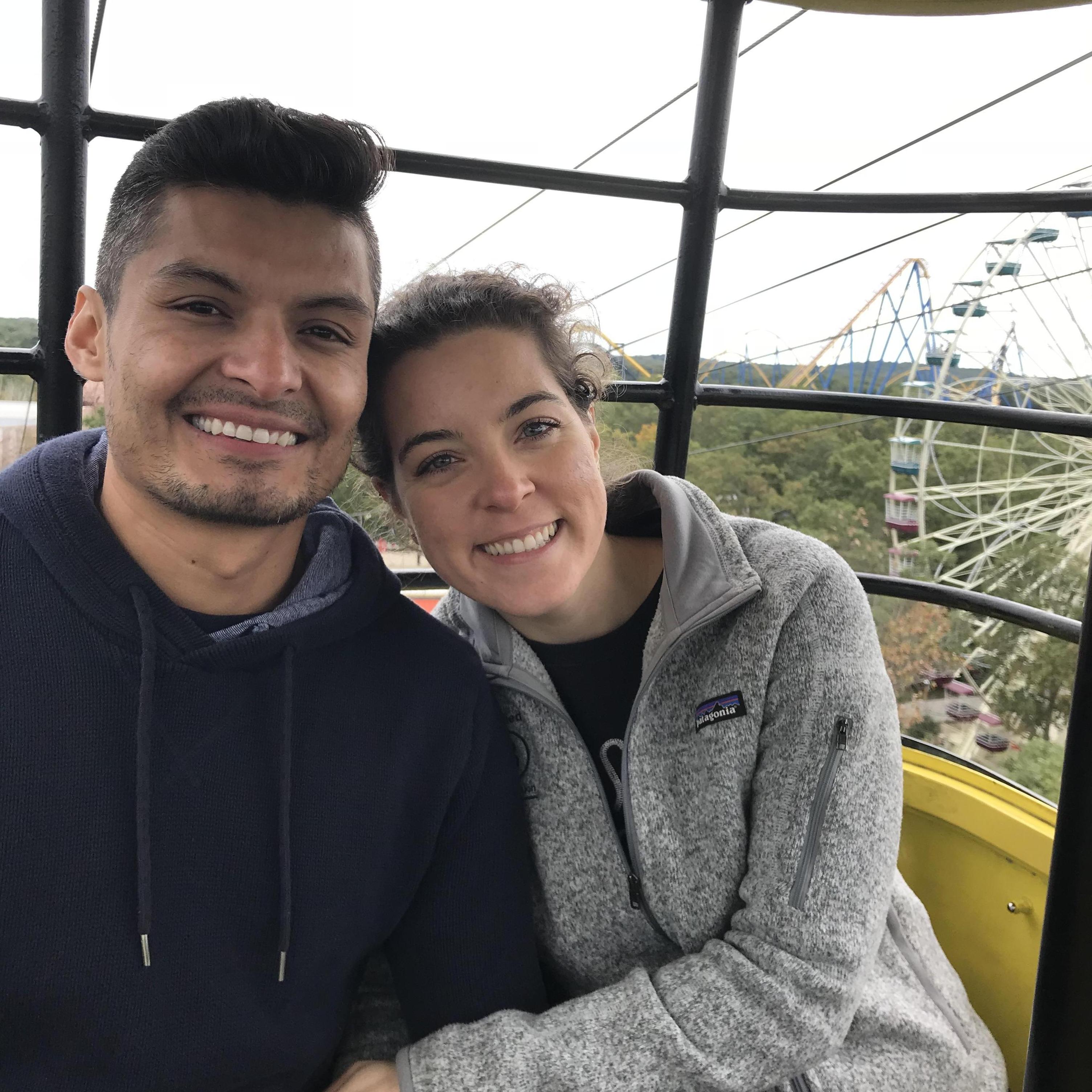 Six Flags with friends, 2018