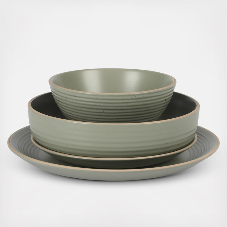 Gibson Home, Dinah 16-Piece Dinnerware Set, Service for 4 | Zola