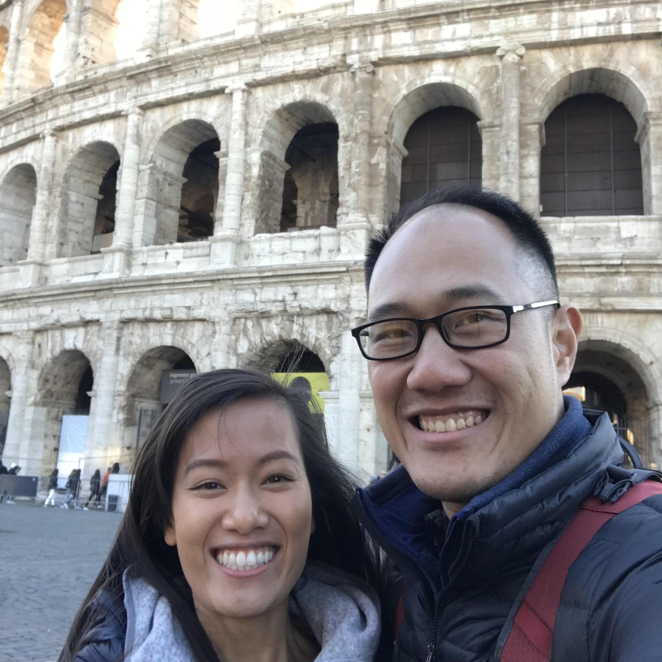 ...roaming the city of Rome...