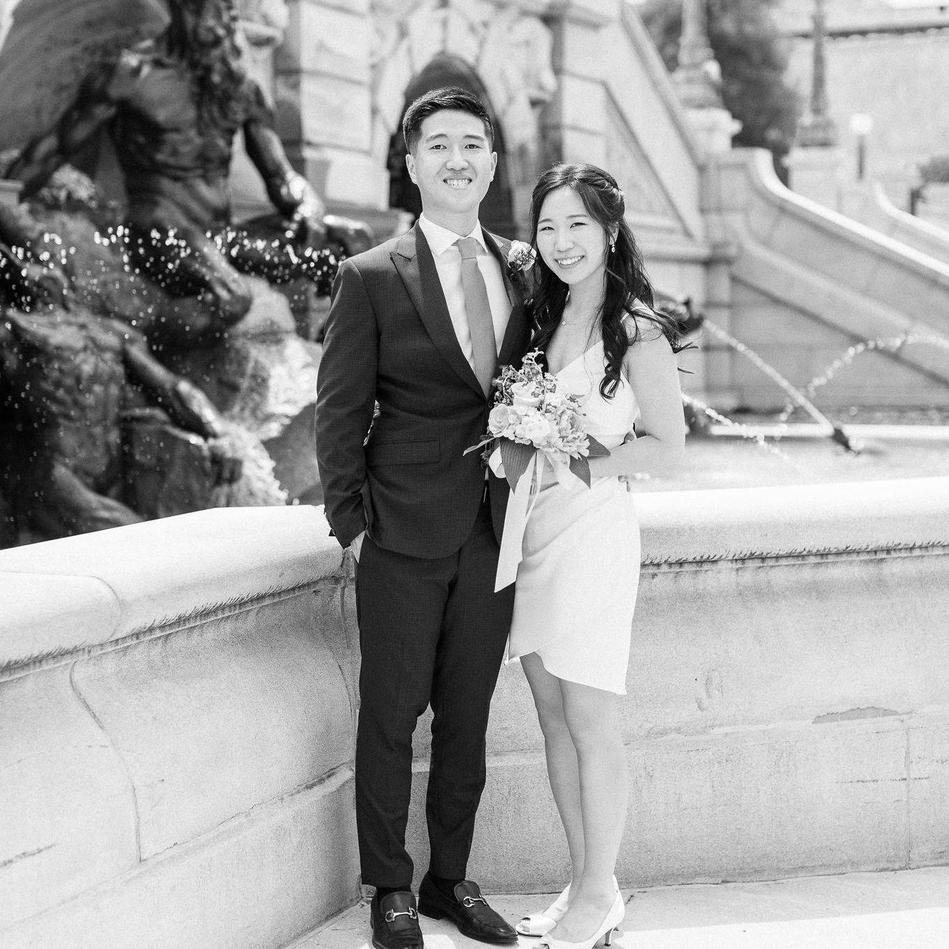 Our "courthouse" wedding