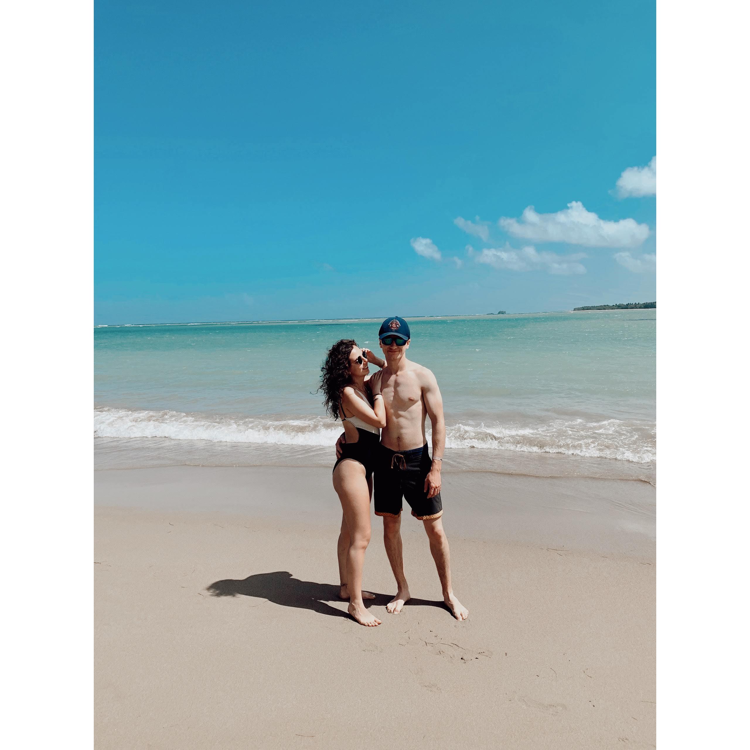 Our trip to Dominican Republic together in February 2020