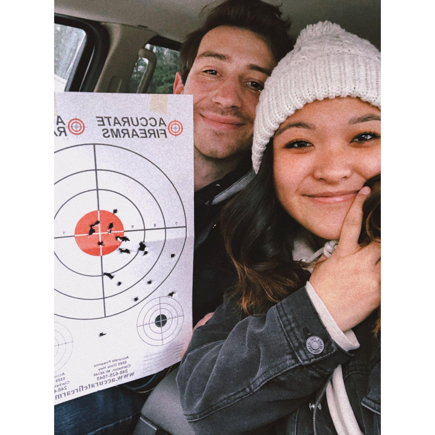 Rys's first time shooting!