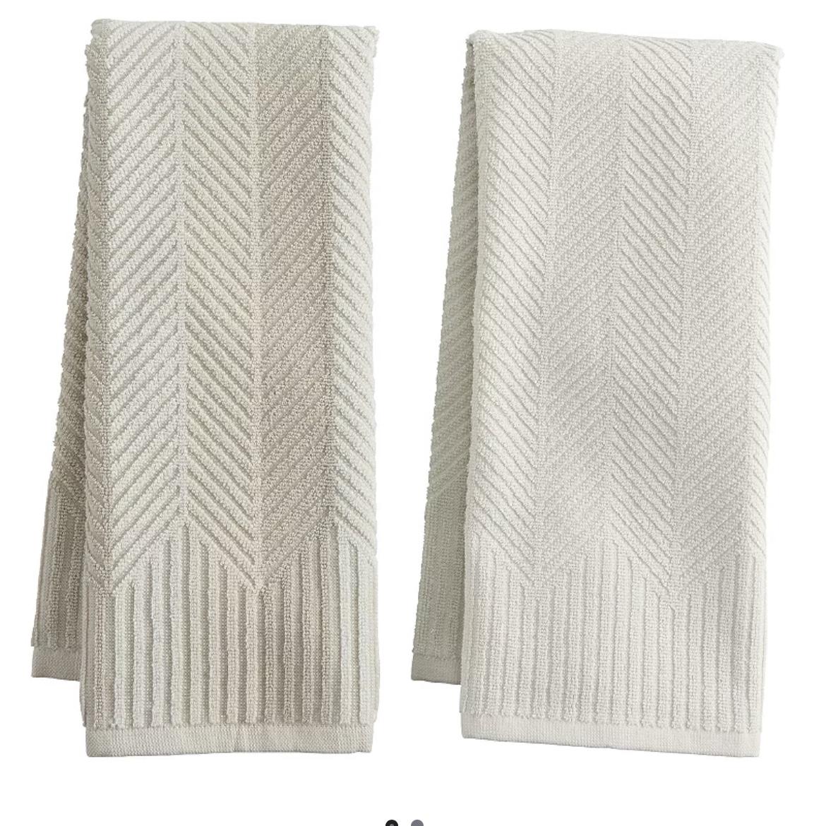 Food Network™ Chevron Kitchen Towel 2-pk.