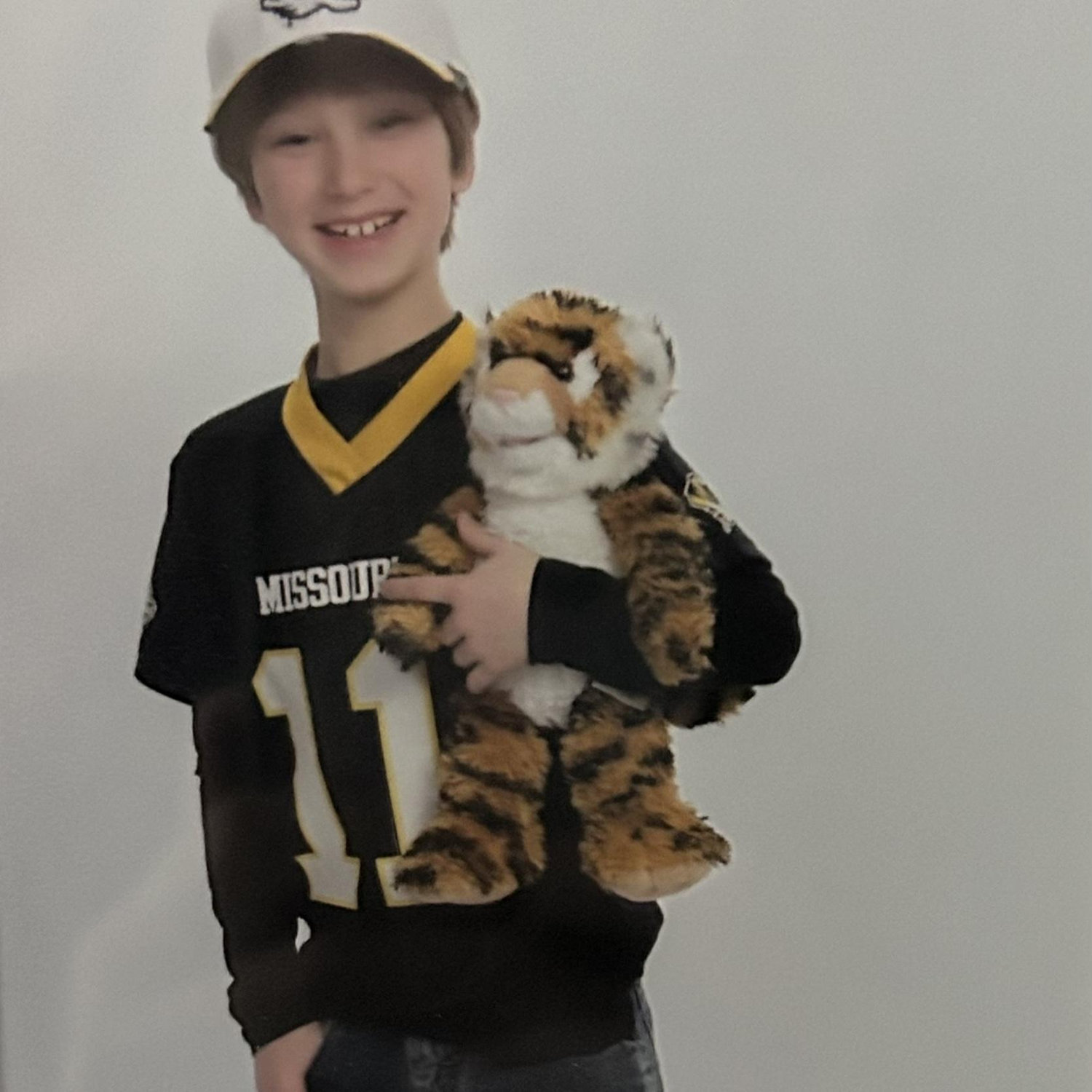 Wyatt representing Mizzou!