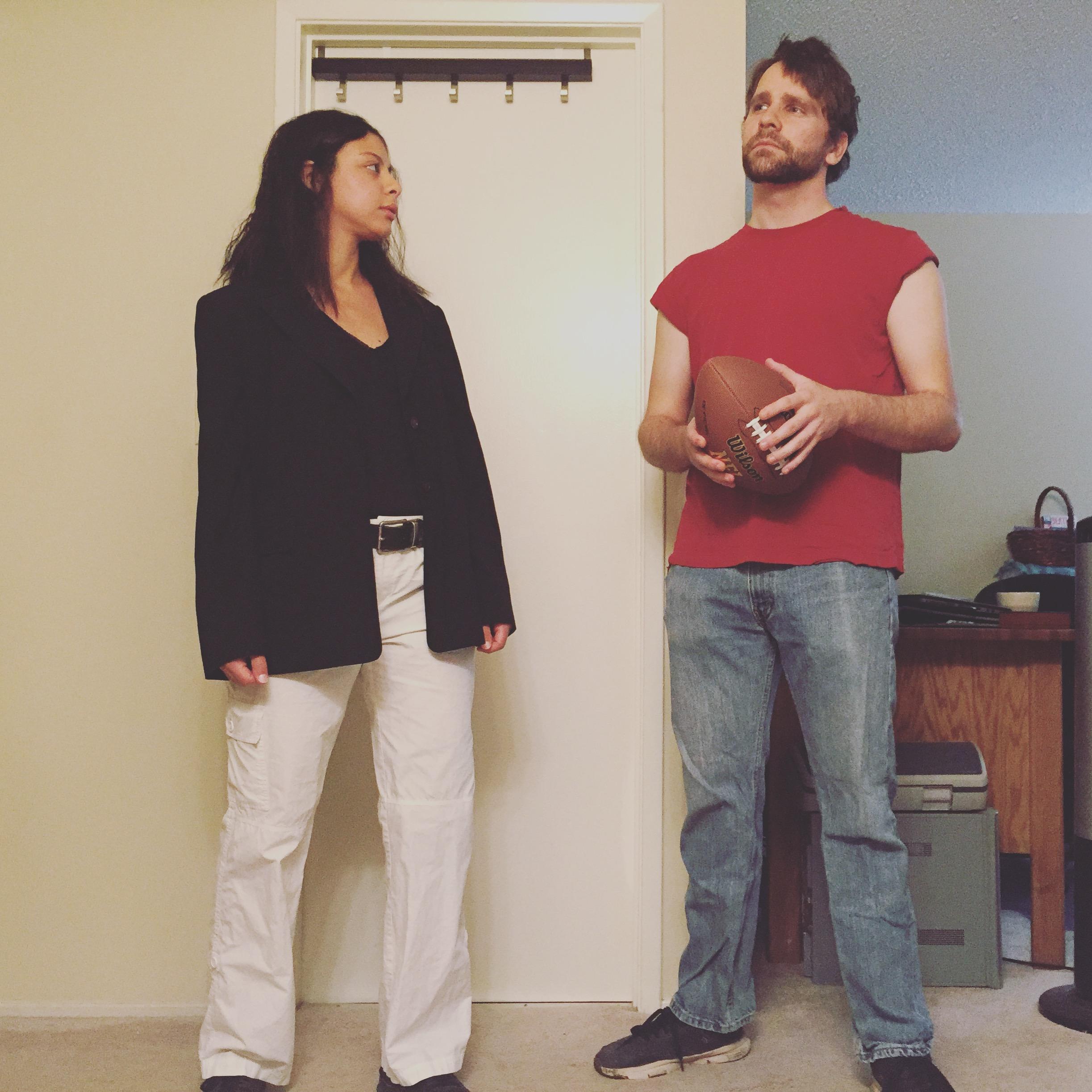 November 2018 - We also dressed up as Tommy Wiseau and Greg Sestero in the Room.