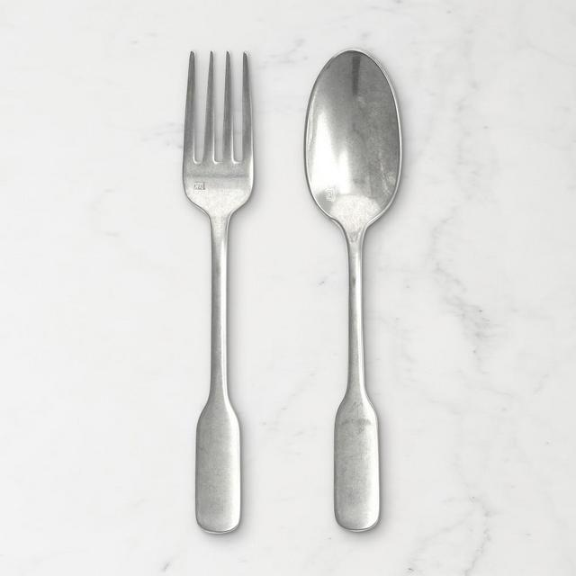 Fortessa Ashton Serving Set, Brushed Silver