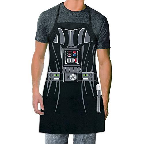 ICUP Star Wars - Darth Vader  Be The Character Adult Size 100% Cotton Adjustable Black Apron