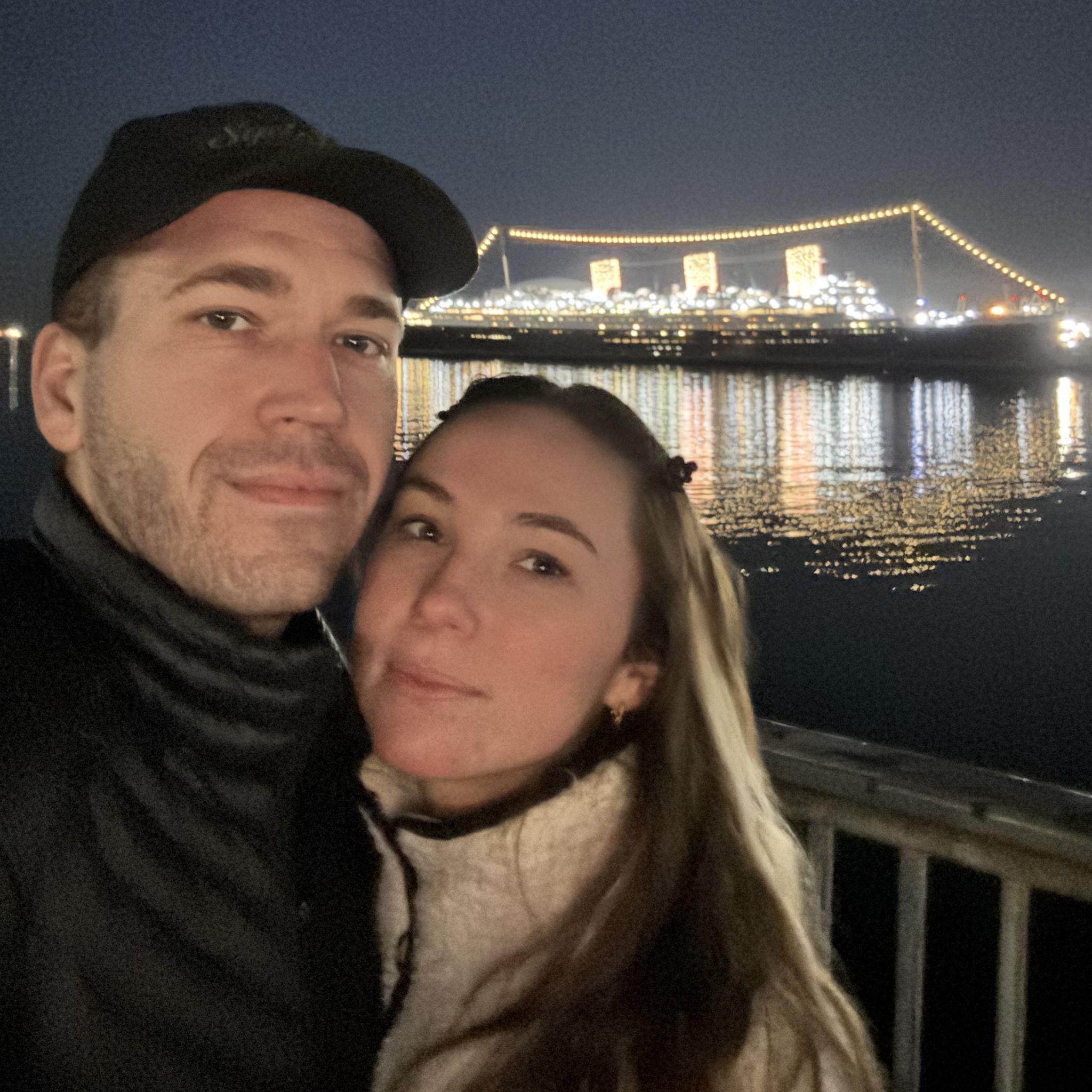 The Queen Mary in Long Beach, California