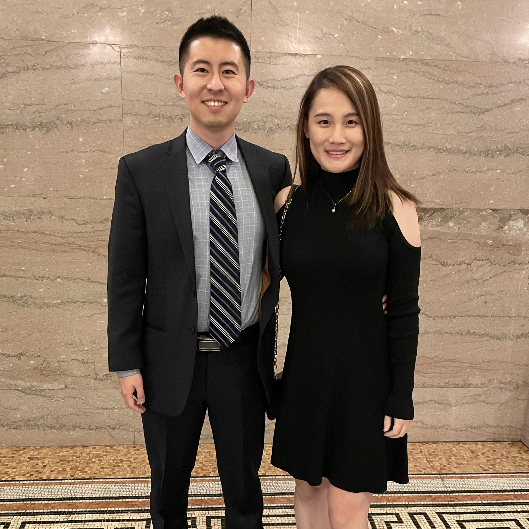 First wedding we attended together! 我们一起参加的朋友第一场婚礼